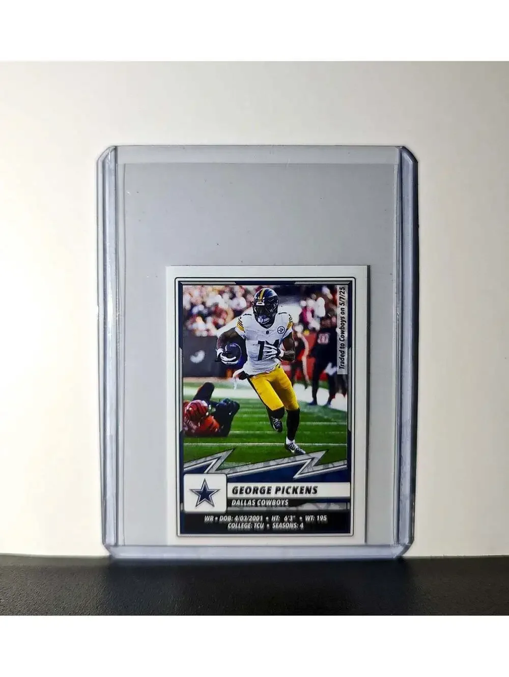 George Pickens 2025 Panini NFL #301 Sticker Dallas Cowboys